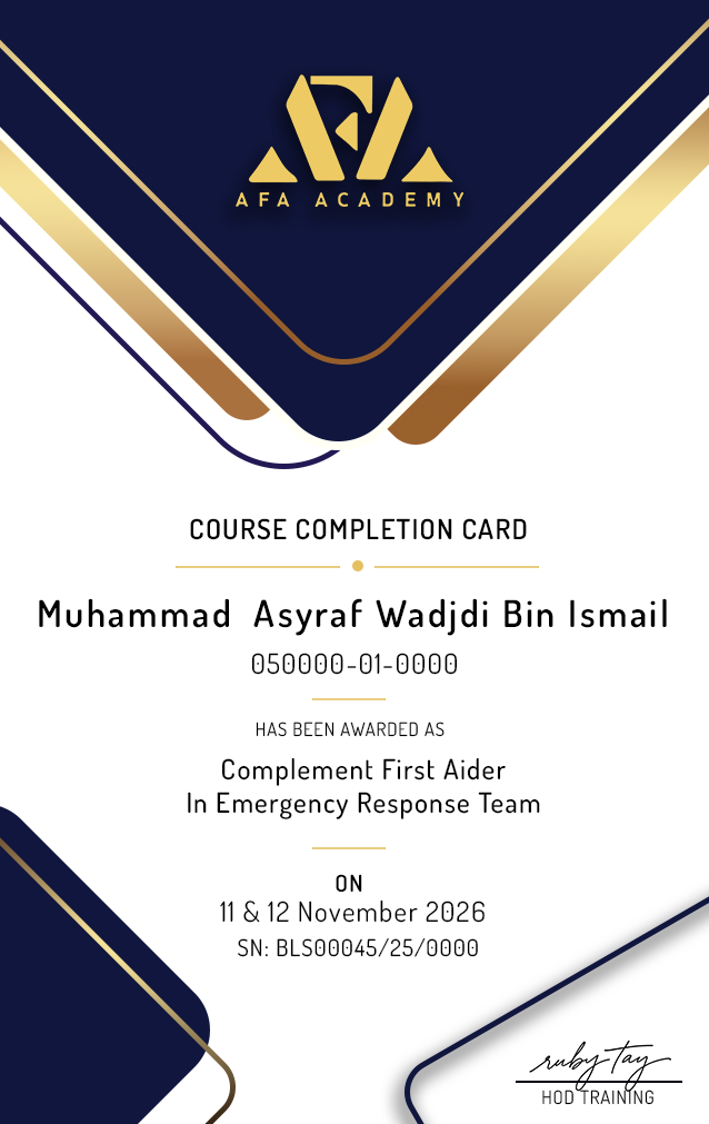 Card Certificate